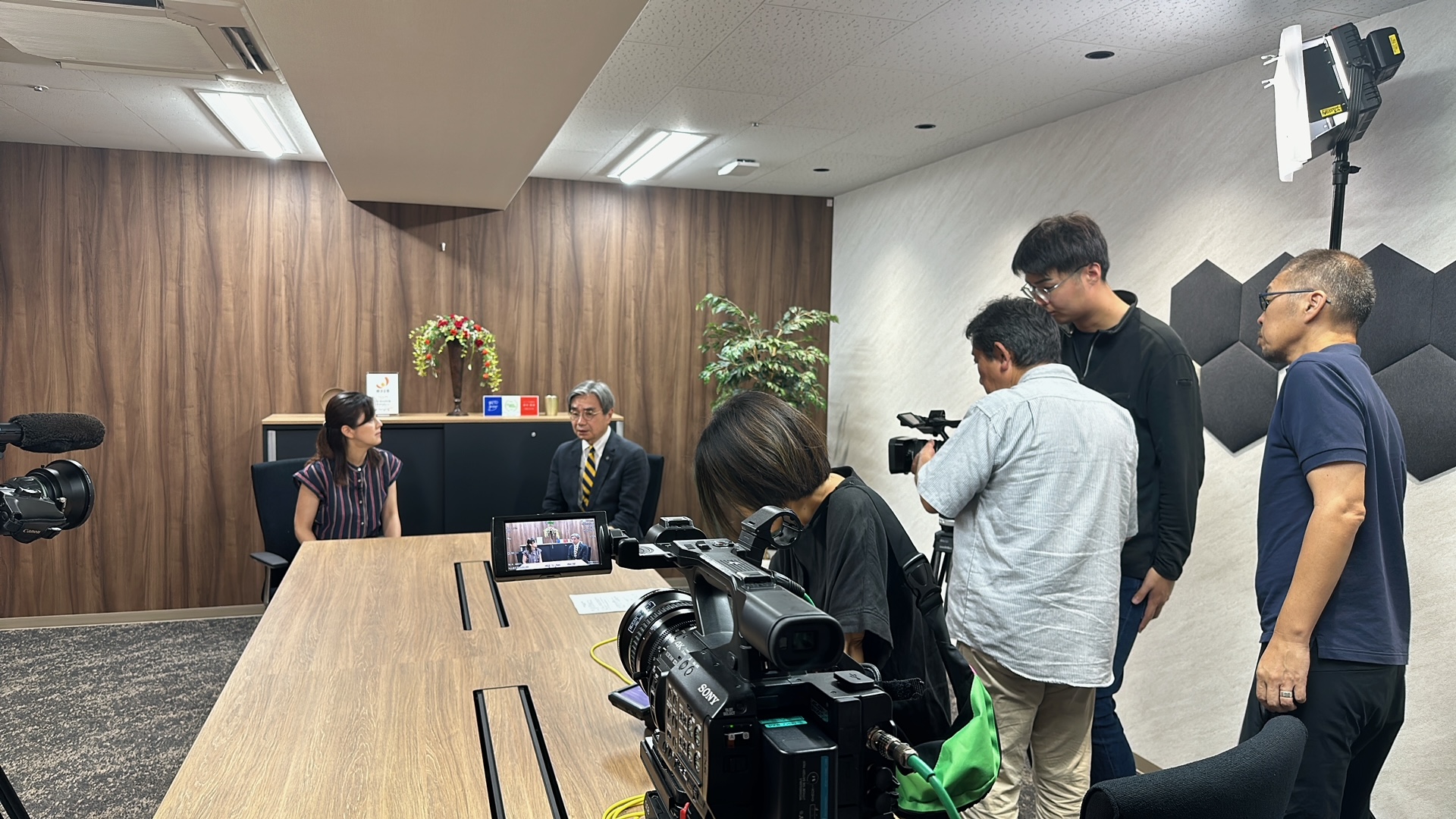 KSB瀬戸内海放送さんの番組取材を受けました！