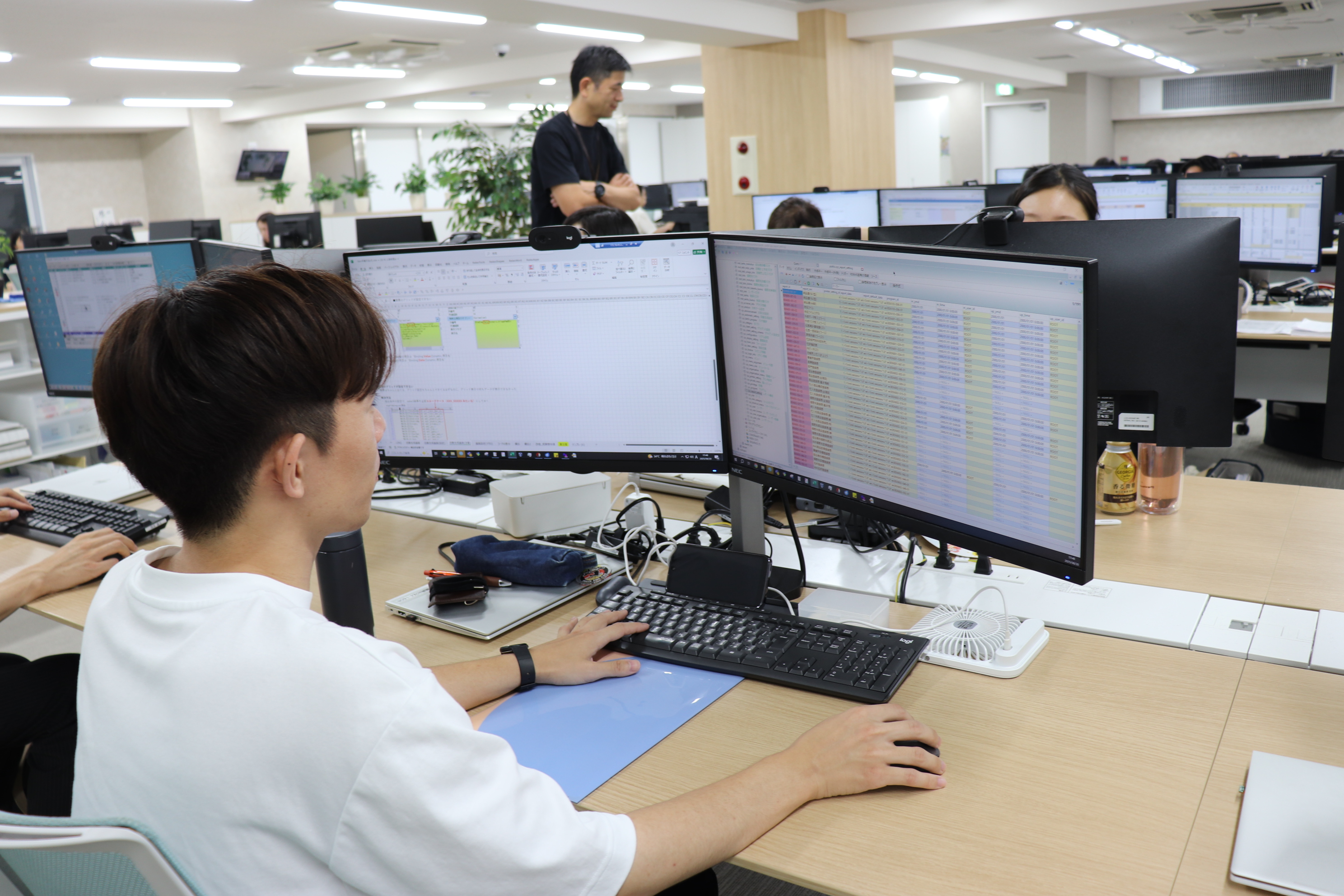 業務開始