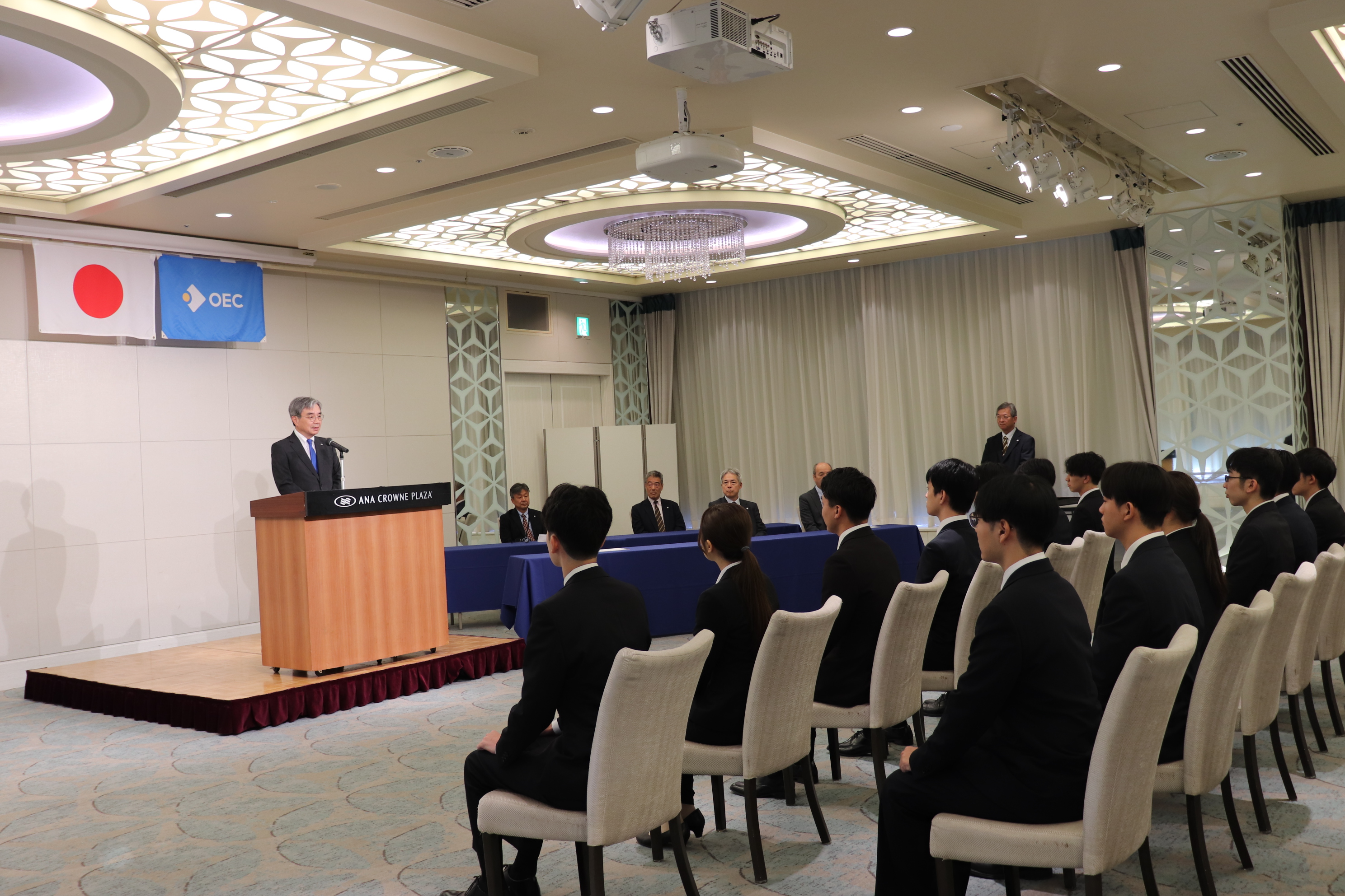 2025年度　内定通知書交付式を行いました