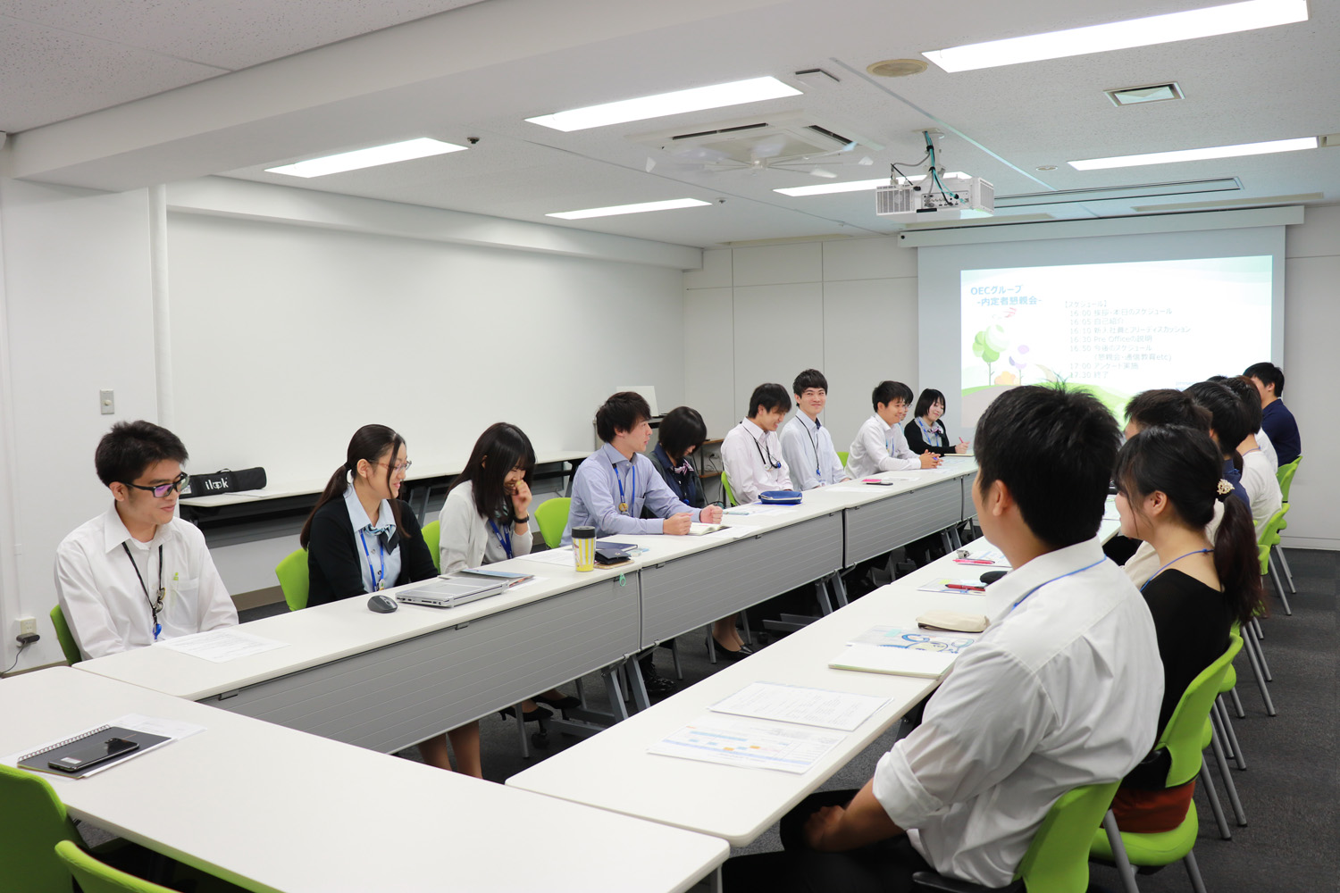 内々定者との交流会を開催しました